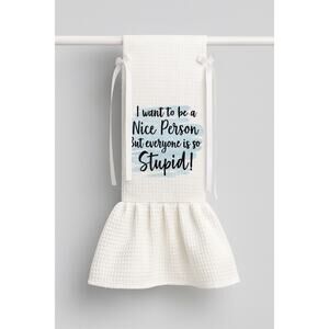 4*✨ Handmade Tea Towel | Fun & Sassy Kitchen Decor ✨SAME DAY SHIP or NEXT DAY